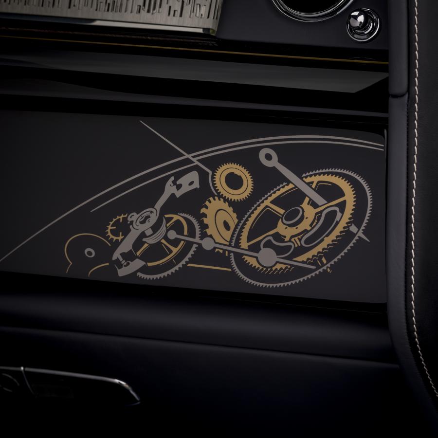 Детали интерьера Rolls-Royce Phantom Horology 2019 года  (фото 3 из 4)